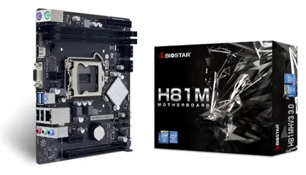 Biostar H81MHV3 / Základná doska / Intel H81 / DDR3 / SATA III / USB 3.0 / GLAN / HDMI + VGA / sc.1150 / m-ATX (H81MHV3 3.0)