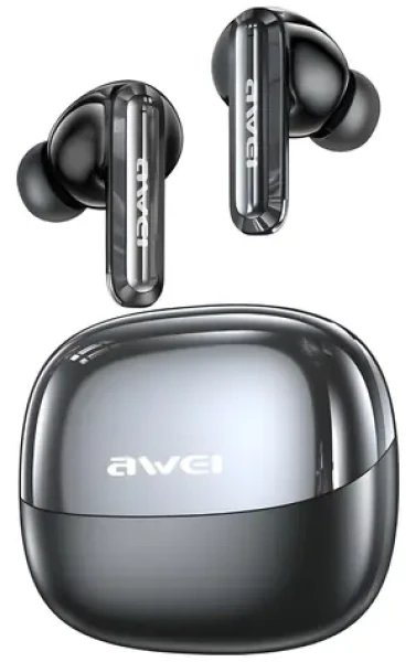 Awei T229 ANC AI / Bezdrôtové slúchadlá / ANC -35dB / AI preklad 164 jazykov / Bluetooth 6.0 (AWE000320)