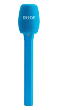 Rode Interview Micro modrá / Ručný adaptér / pre vysielače Wireless GO, GO II, ME, PRO / 266mm, 80g (INTERVIEWMICROBLU)