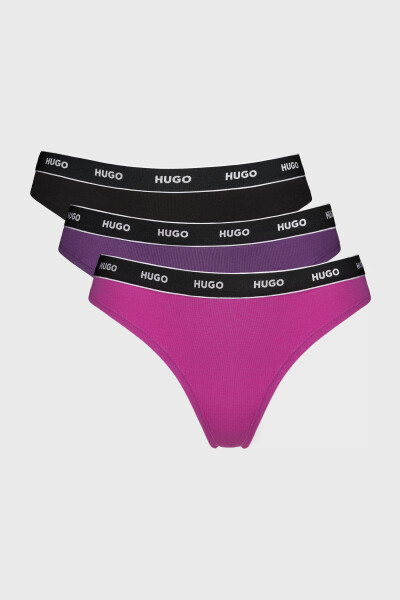 3 PACK Tangá HUGO Triplet Purple