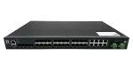 LevelOne IGU-2872 / Priemyselný switch / 16x SFP 1,25G / 4X SFP 2,5G / Managed L2+ / 19" (IGU-2872)