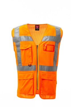 Pracovná vesta Payper EXTRA MESH Farba: Oranžová fluo, Veľkosť: 3XL (S00245P058020013XL)