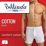 Pánske boxerky COTTON BOXER - BELLINDA M šedá