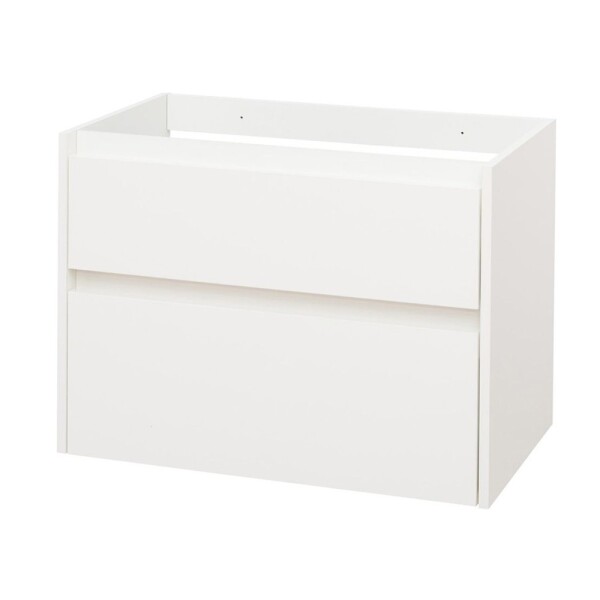 Mereo Opto, kúpeľňová skrinka 81 cm, biela CN911S