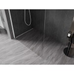 MEXEN/S - Kyoto-X L Sprchová zástena WALK-IN 70 x 200, transparent 10 mm, biela 800-070-107-20-00-X