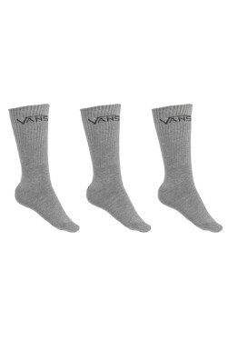 Vans CLASSIC CREW 3PK HEATHER GREY moderné farebné pánske ponožky - 7-9