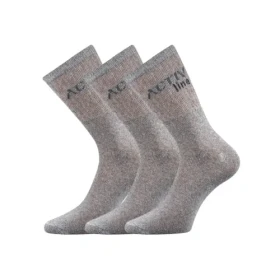 BOMA Spotlite ponožky 3pack svetlosivé 1 balenie 39-42 112925