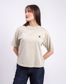 Carhartt WIP W' S/S Nelson T-Shirt Stone garment dyed L