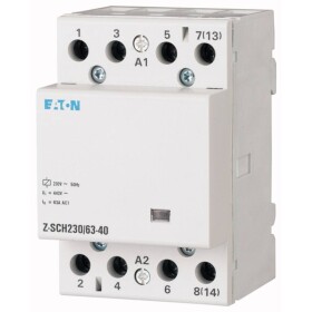 Eaton Z-SCH230/63-04 inštalačný stýkač, 230 V, 240 V, 63 A, 4 rozpínacie, 1 ks; 285735