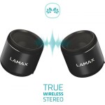 Lamax Sphere2 Mini čierna / bluetooth reproduktor / 5W / 400 mAh / Bluetooth 5.1 / nabíjanie USB-C (LXWSMSPR2MCBA)