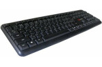 C-tech KB-102 slim klávesnica čierna / CZ SK / USB (KB-102-U-BL)