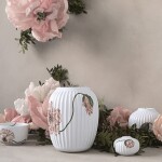 KÄHLER Porcelánová váza Hammershøi Poppy 20 cm