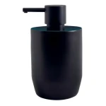 Spirella JAR dávkovač mydla čierny / petrolejový / keramika / 300 ml