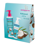 Dermacol darčekové balenie AR Mydlo Kokos + Hand and nail krém na ruky