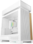 DEEPCOOL CL6600 WH biela / Skriňa pre PC / Mid Tower / ATX / vodné chladenie 360 mm / Tempered glass (R-CL6600-WHNNA0-G)