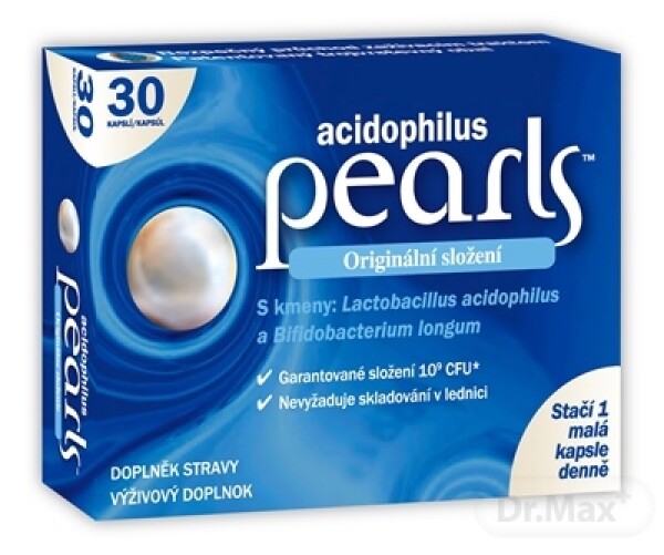 ACIDOPHILUS Pearls 30 kapsúl