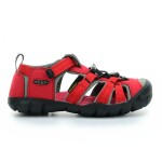 Keen seacamp ii racing red/gargoyle (cnx) športové sandále 24 EUR