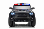 Mamido Mamido Elektrické autíčko Dodge Ram čierne s majákmi 4x4 | 12V10Ah