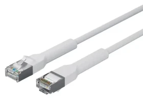 Lanview Flex-Angle Cat6a U/FTP biela / Sieťový kábel / RJ-45 / 3 m / LSZH (LV-6AFTP-FLEX-ANG-03W)