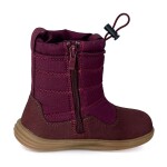 Dievčenské zimné barefoot topánky s membránou Bugga RUBA Fuchsia B00197-07 - 33