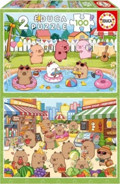 Educa Puzzle CapyFun