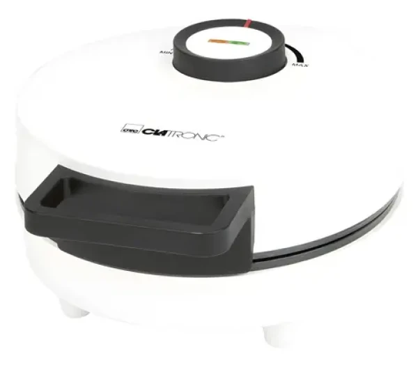 Clatronic WA 3832 čierna / biela / Vaflovač / 1200 W / okrúhly tvar (WA 3832)
