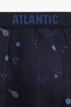 Pánske boxerky 3 pack 050 - Atlantic tmavě modrá L