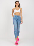 Spodnie jeans NM SP D8005.39X niebieski XS