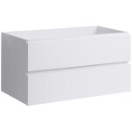 CERANO - Kúpeľňová skrinka pod umývadlo Carole - biela matná - 99x48x45 CER-431560