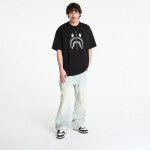Tričko A BATHING APE Chain Stitch Shark Relaxed Fit Tee UNISEX Black XL