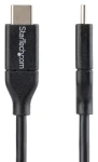 StarTech USB-C - USB-C čierna / Kábel / USB 2.0 / 0,5 m / 480 Mb/s (USB2CC50CM)