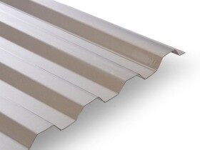 Polykarbonátová trapézová doska (bronz) Guttagliss Makro ST - bronz (3000 x 1060 mm) – 3,18 m²