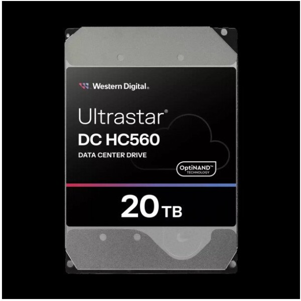 WD ULTRSTAR DC HC560 20TB 3.5/SATAINT SE 512MB 7200 WUH722020B
