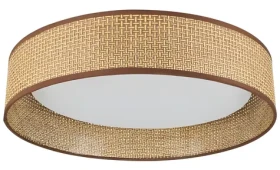 Immax NEO LITE LONA SMART stropné svietidlo hnedo-béžová / 36W / CCT / Wi-Fi / TUYA / BEACON (07288L)
