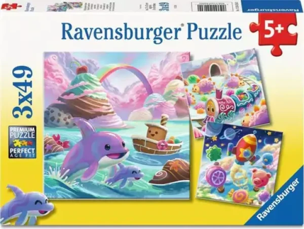 Ravensburger Puzzle Sladké kráľovstvo