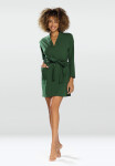 DKaren Housecoat Pola Green