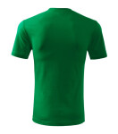 Klasické nové pánske tričko stredne zelené XL