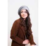 Dámska baretka Cz23365-2 Grey - Art Of Polo UNI šedá