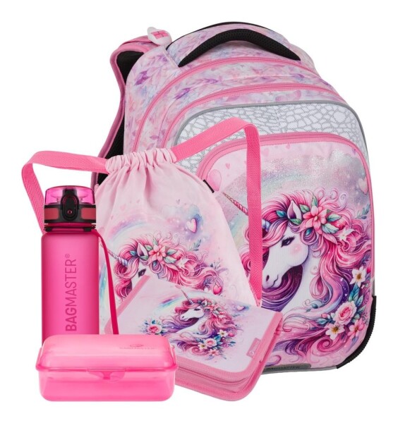 Školský set Bagmaster BETA 26 B Set L Unicorn
