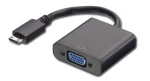 MicroConnect Adaptér miniHDMI (M) - VGA (F) čierna / Full HD (1920 x 1080) @ 60Hz / Plug Play (HDMIVGAB)