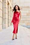 Večerné šaty SUK0438 červené - Roco Fashion 36