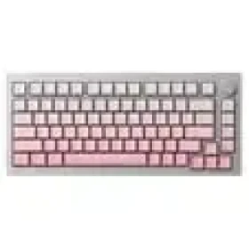 Akko MonsGeek M1W SP ružová/biela / herná klavesnica / RGB / V3 Piano Pre spínač - strieborná / ANSI (US) (6975351383307)