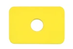 Marimex Plavecká doska Obdĺžnik žltá / Plavecká doska / 300 x 200 x 38 mm / pena EVA (12598)