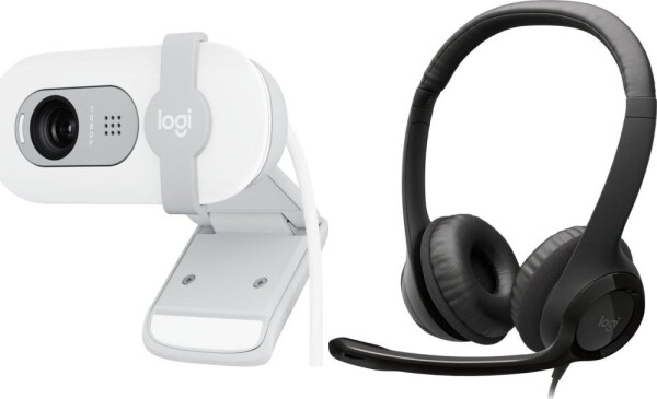 Logitech Brio 100 (960-001617) + H390 (981-000406)