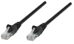 Intellinet čierna / Patch kábel Cat5e / U/UTP / 10 m / RJ-45 (345378)