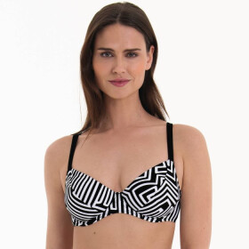 Štýl Celine Vrchný diel plaviek - Vrchný diel plaviek 8834-1 black - RosaFaia 001 black 38B