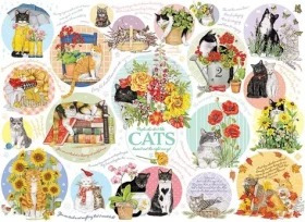 COBBLE HILL Puzzle Mačacie myšlienky