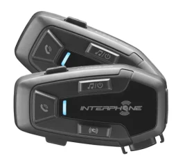 Interphone Bluetooth headset pre uzavreté a otvorené prilby U-COM7R Twin Pack (INTERPHOUCOM7RTP)