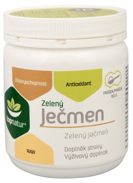 TOPNATUR Zelený jačmeň 150 g