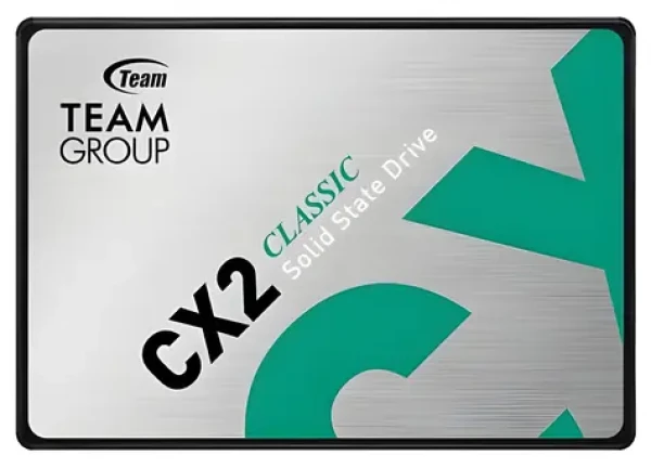 TeamGroup CX2 512 GB / SSD / 2.5" / SATA III / R: 530 MB/s / W: 470 MB/s / 7 mm (T253X6512G0C101)